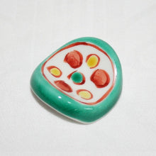 Load image into Gallery viewer, Kutani Yaki Hand-painted Japanese and Western Tableware Oval-shaped Chopstick Rests (Set of 5)