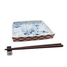 Load image into Gallery viewer, Kutani Yaki Hand-painted Kutani Ware, Japanese and Western Tableware 18cm Plate with Foot (Ordered Item)