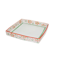 Load image into Gallery viewer, Kutani Yaki Hand-painted Kutani Ware, Japanese and Western Tableware 18cm Dish with Foot, Cherry Blossom Design