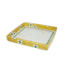 Load image into Gallery viewer, Kutani Yaki Hand-painted Kutani Ware, Western Tableware 18cmPlate with White Flower Design