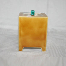 Load image into Gallery viewer, Hand-painted Square Incense Burner with Omoto Design