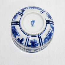 Load image into Gallery viewer, Kutani Yaki Hand-painted Kutani Ware with Design of Flowers and Grasses