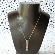 Load image into Gallery viewer, Kutani Yaki porcelain accessories, Hand-painted pendant