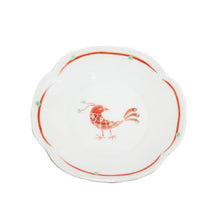 Load image into Gallery viewer, Red bird design 11.1 cm dishes