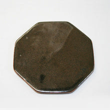 Load image into Gallery viewer, Octagonal incense burner (oil drop tenmoku)