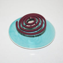 Load image into Gallery viewer, Round Incense Stand (Turkish Blue)