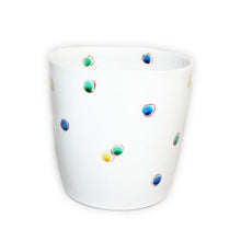Load image into Gallery viewer, Kutani Yaki Hand-Drawn Polka Dot Design Wine Cooler