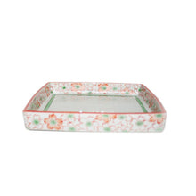 Load image into Gallery viewer, Kutani Yaki Hand-painted Kutani Ware, Japanese and Western Tableware 18cm Dish with Foot, Cherry Blossom Design