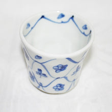 Load image into Gallery viewer, Kutani Yaki Ware Hand-Drawn Japanese & Western Tableware Teacup with Design of Hand-raised Amime Flowers