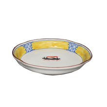 Load image into Gallery viewer, Kutani Yaki Hand-painted Kutani Ware, Western-style Tableware, Rosanjin Utsuji, Joukou Dish with Boat Design