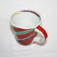 Load image into Gallery viewer, Kutani Yaki ware, Hand-painted Japanese and Western Tableware, Hand-raised Mug with Design of Dots