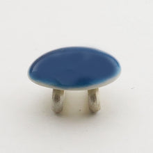 Load image into Gallery viewer, Kutani Yaki Gosai Obidome blue three-quarter length