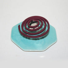 Load image into Gallery viewer, Octagonal incense burner (Turkish blue)