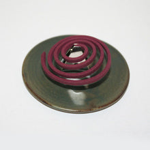 Load image into Gallery viewer, Round Incense Stand (Blue Matte)