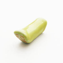 Load image into Gallery viewer, Mini chopstick rest with design of "Fuku" (yellow)