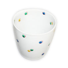 Load image into Gallery viewer, Kutani Yaki Hand-Drawn Polka Dot Design Wine Cooler