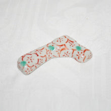 Load image into Gallery viewer, Kutani Yaki Ware Hand-Drawn Japanese & Western Tableware Chopstick Holder with Plum Design