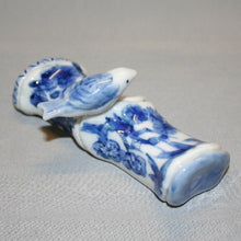 Load image into Gallery viewer, Kutani Yaki Hand-painted Kutani ware, brush rest, dyed pine, bamboo and plum design