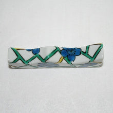 Load image into Gallery viewer, Kutani Yaki Hand-painted Kutani ware, brush holder, brush rack with Hyosetsu design