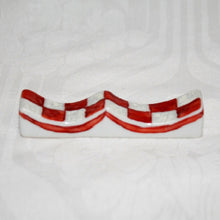 Load image into Gallery viewer, Kutani Yaki Ware Japanese & Western Tableware, Checkered pattern chopstick rest set