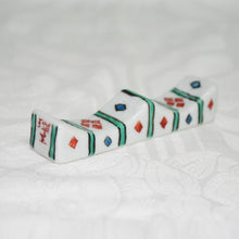 Load image into Gallery viewer, Kutani Yaki ware of Western style, Chopstick rest set with diamond design