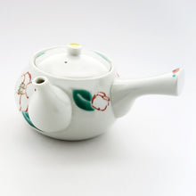 Load image into Gallery viewer, Kutani Yaki Ware of Western Tableware, Teapot with Camellia Design
