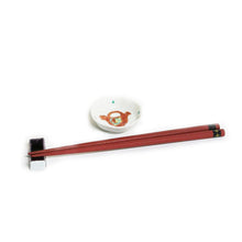 Load image into Gallery viewer, Bean dish Mokou Red Pot Patterned