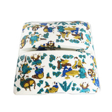 Load image into Gallery viewer, Kutani Yaki Tablet Stand with Karako Design (Ordered Item)