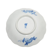Load image into Gallery viewer, Kutani Yaki Hand-painted Kutani Ware, Western-style Tableware 9cm Dish with Design of Azalea