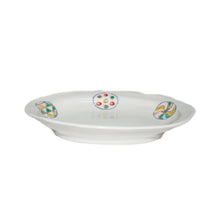 Load image into Gallery viewer, Kutani Yaki Hand-painted Japanese and Western Tableware 18cm Oval Dish