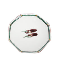 Load image into Gallery viewer, Kutani Yaki Ware, Hand-painted Japanese and Western Tableware 12cm Octagonal Dish with Design of Vegetables