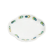Load image into Gallery viewer, Kutani Yaki Ware of Western Tableware 9cm Spit-Shaped Dish with Ring Design