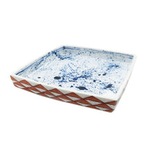 Load image into Gallery viewer, Kutani Yaki Hand-painted Kutani Ware, Japanese and Western Tableware 18cm Plate with Foot (Ordered Item)