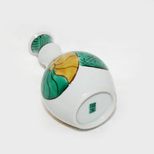 Load image into Gallery viewer, Kutani Yaki Hand-painted Kutani Ware, Rosanjin Copied Blue Hand Round Pattern Tokuro