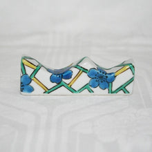 Load image into Gallery viewer, Kutani Yaki Hand-painted Kutani ware, brush holder, brush rack with Hyosetsu design