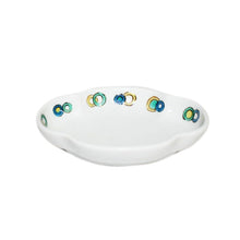 Load image into Gallery viewer, Kutani Yaki Ware of Western Tableware 9cm Spit-Shaped Dish with Ring Design