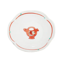 Load image into Gallery viewer, Red pot design 11.1 cm dish
