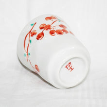 Load image into Gallery viewer, Kutani Yaki Hand-painted Kutani ware of Western and Japanese style, Teacup Set with Design of Yamakirai and Yamakirai