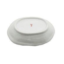 Load image into Gallery viewer, Kutani Yaki Hand-painted Kutani Ware, Japanese and Western Tableware, 6" Oval Dish with Polka Dots