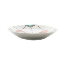 Load image into Gallery viewer, Kutani Yaki Ware Hand-Drawn Tableware for Western Countries 10.5cm Dish with Red Bead Design
