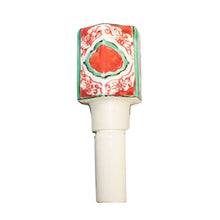 Load image into Gallery viewer, Kutani Yaki Hand-painted Kutani Ware Wine Cap with Design of Red Paintings