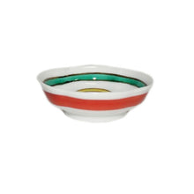 Load image into Gallery viewer, Kutani Yaki  Hand-painted Japanese and Western Tableware Bean Dish with Design of Blue and Ocean Waves