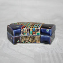 Load image into Gallery viewer, Kutani Yaki Hand-painted Kutani Ware Incense container with a design of Vienna