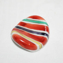 Load image into Gallery viewer, Kutani Yaki Hand-painted Japanese and Western Tableware Oval-shaped Chopstick Rests (Set of 5)