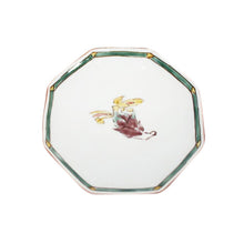 Load image into Gallery viewer, Kutani Yaki Ware, Hand-painted Japanese and Western Tableware 12cm Octagonal Dish with Design of Vegetables