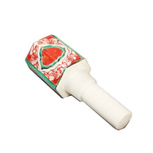 Load image into Gallery viewer, Kutani Yaki Hand-painted Kutani Ware Wine Cap with Design of Red Paintings