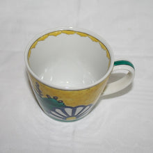 Load image into Gallery viewer, Kutani Yaki Ware Hand-Drawn Japanese & Western Tableware Mug with Chrysanthemum and Paulownia Design