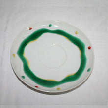 Load image into Gallery viewer, Kutani Yaki Ware, Hand-painted Japanese and Western Tableware, Polka Dot Yoroke Pattern Morning Cup C/S