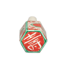 Load image into Gallery viewer, Kutani Yaki Hand-painted Kutani Ware Wine Cap with Design of Red Paintings