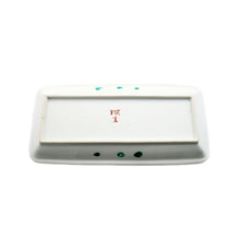 Load image into Gallery viewer, Kutani Yaki Ware Hand-Drawn Tableware for Western Tableware 24cm Slim Rectangular Dish with Red Spot Design